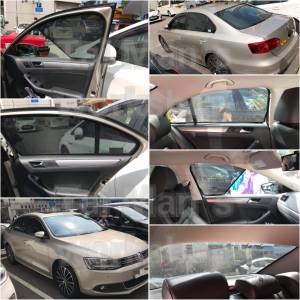 Vw JETTA 全車磁石濾光窗網太陽擋