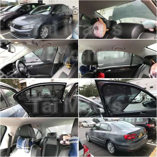 Vw JETTA 全車磁石濾光窗網太陽擋