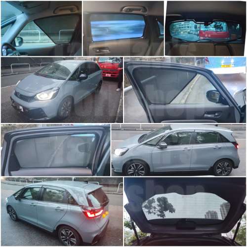 Honda Jazz GR 全車磁石防曬窗網太陽擋
