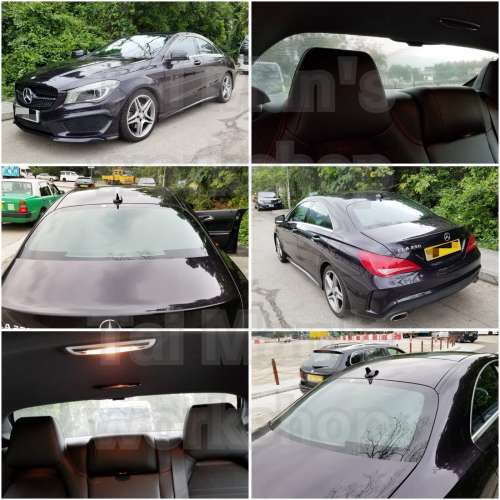 Mercedes-Benz CLA 全車防曬窗網太陽擋