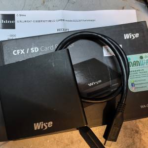 WISE CFX/SD Card Reader HK$300