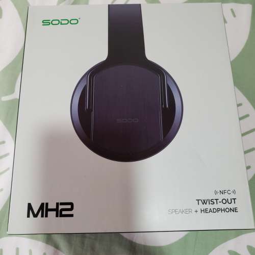 SODO MH2 耳機加喇叭共用，全新一樣。