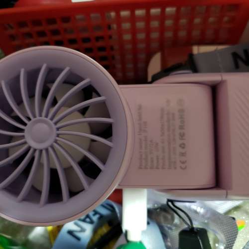 夏季手提制冷小風扇 6000mA電量備用時間長。3C認證
