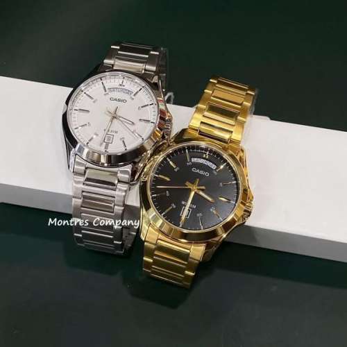 Montres Company 香港註冊公司(32年老店) 卡西歐 CASIO 不鏽鋼 不鏽鋼錶帶 MTP-137...