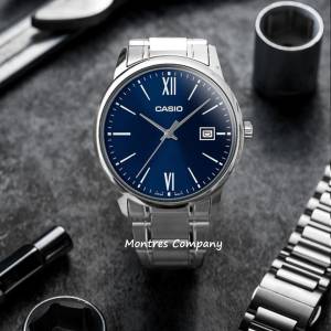 Montres Company 香港註冊公司(32年老店) 卡西歐 CASIO 羅馬數字 不鏽鋼錶帶 MTP-V...