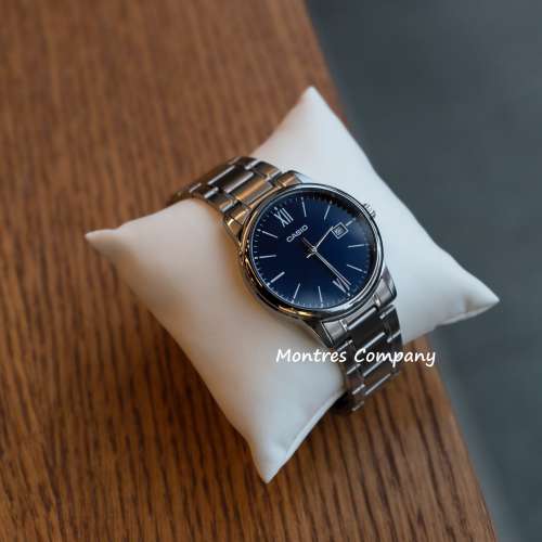 Montres Company 香港註冊公司(32年老店) 卡西歐 CASIO 羅馬數字 不鏽鋼錶帶 MTP-V...