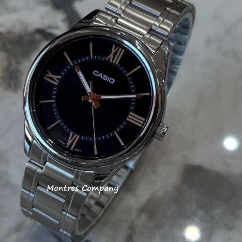 Montres Company 香港註冊公司(32年老店) 卡西歐 CASIO 不鏽鋼 不鏽鋼錶帶 MTP-V00...