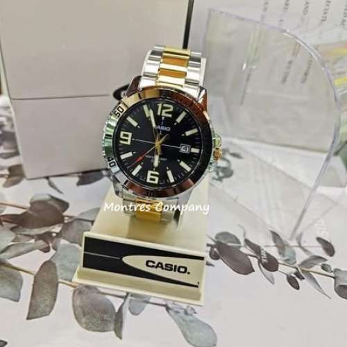 Montres Company 香港註冊公司 (32年老店) 卡西歐 CASIO MTP MTP-VD01SG-1B 運動型...