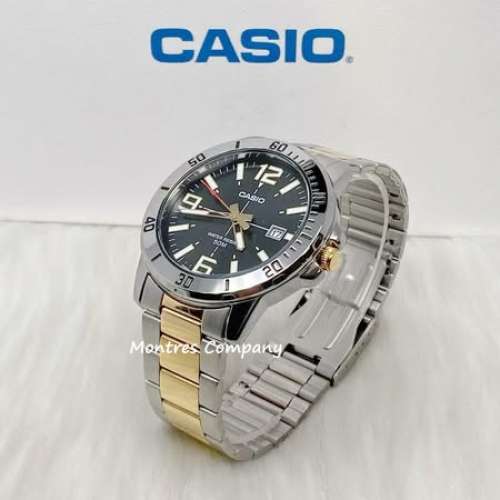 Montres Company 香港註冊公司 (32年老店) 卡西歐 CASIO MTP MTP-VD01SG-1B 運動型...