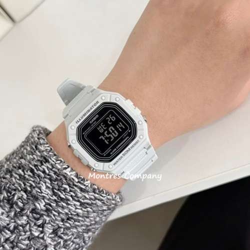 Montres Company 香港註冊公司(32年老店) 卡西歐 CASIO W-218H-8B 七年電池壽命 灰...