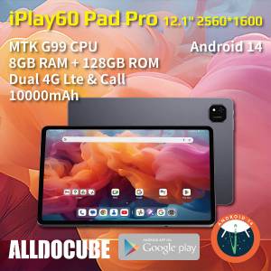 Alldocube 酷比魔方 – iPlay60 Pad Pro│12.1″ │ 2560×1600 │8GB RAM+128GB