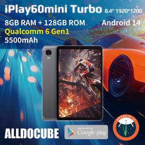 Alldocube 酷比魔方 – iPlay60mini Turbo│8.4″ │1920*1200│8GB RAM + 128GB ROM