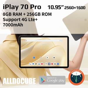 Alldocube 酷比魔方 – iPlay70 Pro │ 11″ │ 2560×1600 │ 8GB RAM + 256GB ROM