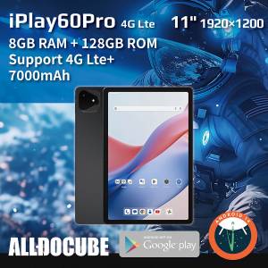 Alldocube 酷比魔方 – iPlay60Pro 4G Lte │ 11″ │ 1920×1200 │ 8GB RAM + 12...