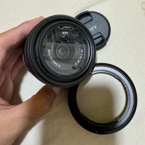 Sony FE 24mm F2.8 G for Sony E Mount (SEL24F28G)