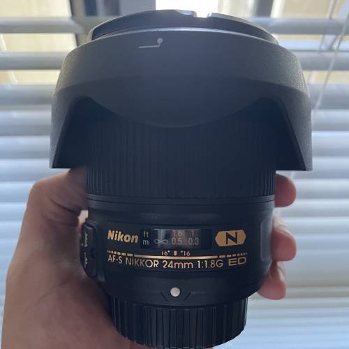 Nikon AF-S 24mm f1.8G ED