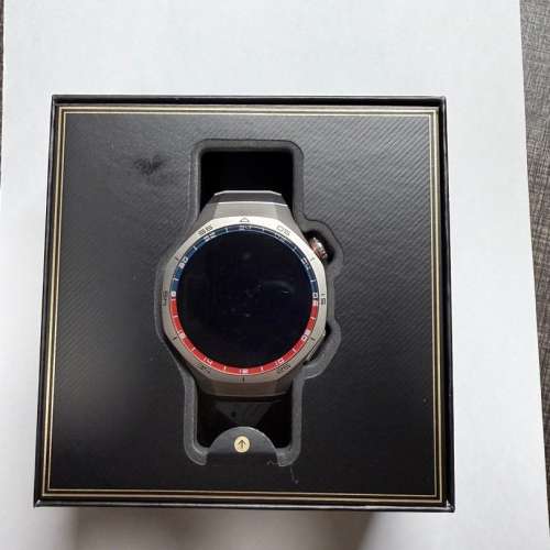 Huawei Watch GT 5 Pro 46mm 鈦空銀 鈦金屬錶帶