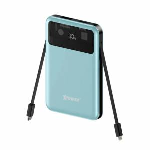[Blue] Xpower XP-B10F USB+Type-C+Lightning 10000mAh PowerBank