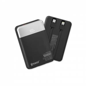 [Black] Xpower XP-B10H | L1 USB+Type-C+Lightning 10000mAh PowerBank