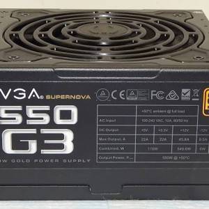 Evga g3 80plus gold 550w 金牌 仲有保 電腦火牛