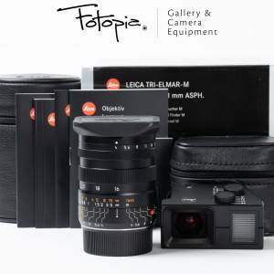 || Leica Tri-Elmar-M 16-18-21mm F4 ASPH with Universal Wide-Angle Finder ||