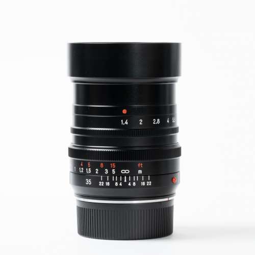 || 7Artisans 35mm F1.4 - Black / Leica M with case $1500 ||