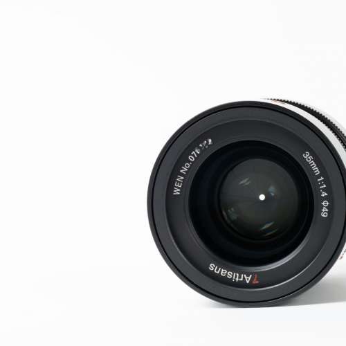 || 7Artisans 35mm F1.4 - Black / Leica M with case $1500 ||