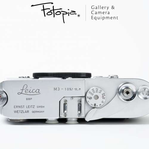 || Leica M3 - Silver / single stroke; 35mm rangefinder film camera ||