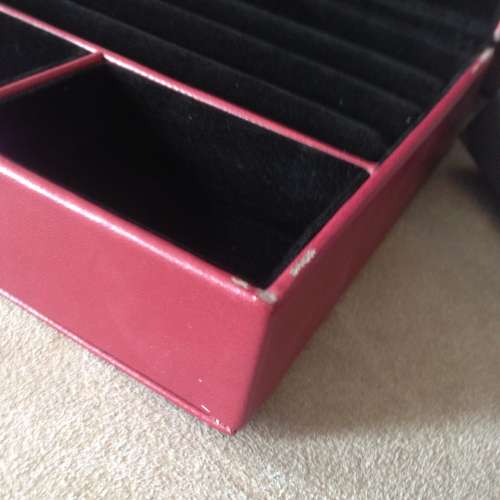 🎁  Vintage Jewellery Box 15x15x5.7cm CHOW TAI FOOK Peeling off NEW 全新 掉皮 ...