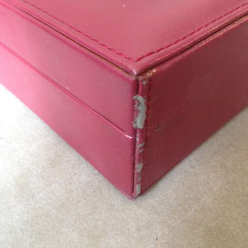 🎁  Vintage Jewellery Box 15x15x5.7cm CHOW TAI FOOK Peeling off NEW 全新 掉皮 ...