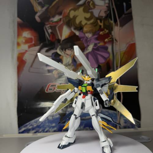HG AW 1:144 機動戰士高達 機動新世紀高達X DOUBLE X 高達 素組 已砌 高達模型