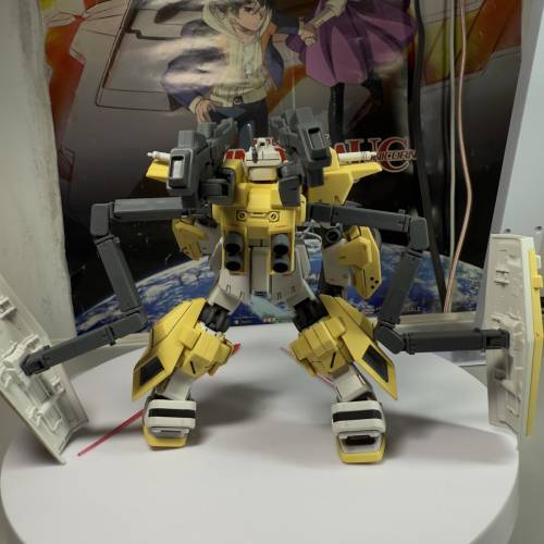 HG BF 1:144 高達創戰者TRY Gundam Building Fighter Try 力量型吉姆卡迪根 已砌 部...