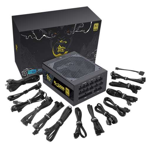 Segotep 鑫谷 1250W KL-1250G Power Supply（ATX3.0/PCIe5.0）