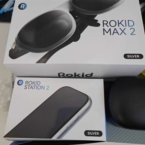 99新全套有單Rokid Max 2 連station 2主機套裝 ar眼鏡