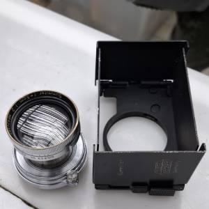 LEITZ SUMMITAR 5CM F2 LTM + HOOD 不能縮頭