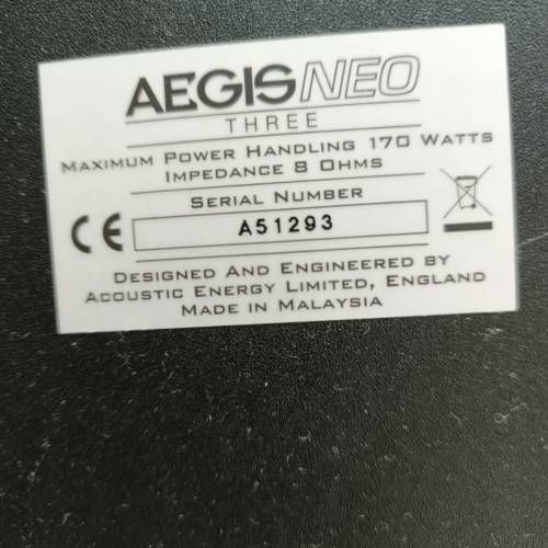 AE Aegis Neo Three 喇叭一對