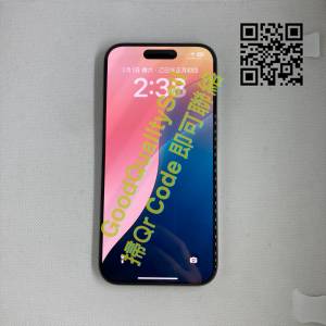 $(4) 98%新 IPhone 15 Pro 256GB 原色
