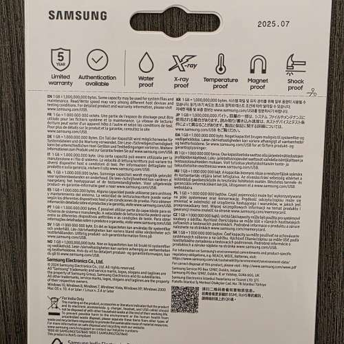 Samsung FIT Plus 256GB USB 3.1 隨身碟 USB手指