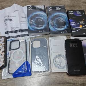 Apple iPhone 14 Pro 黑色 行貨全套
