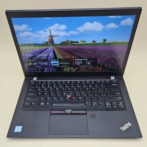 i7 THINKPAD T470S  14" Lenovo i7-7600U 12g ram 256g SSD TypeC