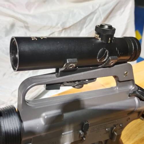 MARUI AR15 連瞄鏡+偽裝+狙擊手冊