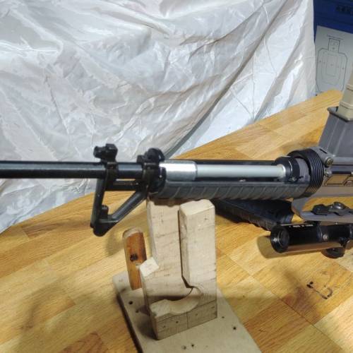 MARUI AR15 連瞄鏡+偽裝+狙擊手冊