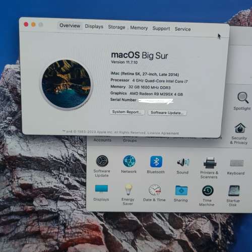 APPLE IMAC 2014 late RETINA 5k 27吋 頂配