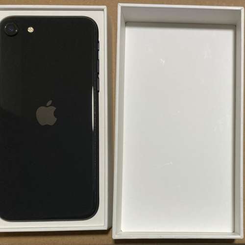 WHATSAP 66 502975 100%電池健康 iPhone se3 2022 se 3 64GB 全原裝 淨機黑色 議價不...