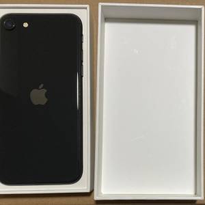 WHATSAP 66 502975 100%電池健康 iPhone se3 2022 se 3 64GB 全原裝 淨機黑色 議價不...
