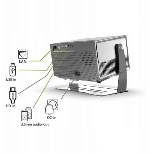 4K HD Home Cinema Projector **ANSI 5000** Full HD 1080, SUPER CLEAR AUTO FOCUS