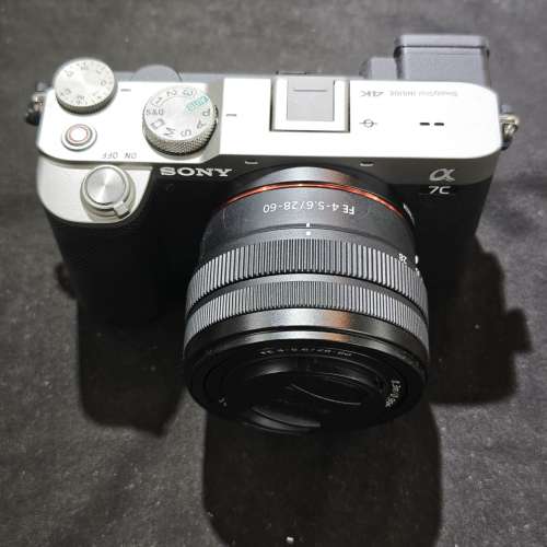 Sony a7C 索尼 一代 + 28-60 FE 28mm 60mm 98%new 冇盒冇單冇證 1電一充 連肩帶