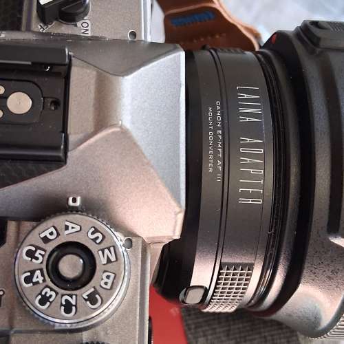 3/4机 轉用Canon 鏡頭 自動對焦轉接環