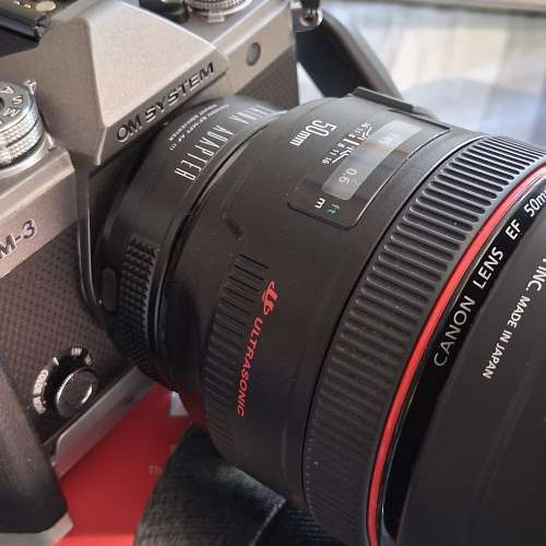 3/4机 轉用Canon 鏡頭 自動對焦轉接環