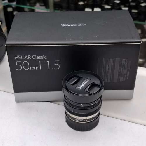 VOIGTLANDER HELIAR CLASSIC 50MM F1.5 LEICA M MOUNT LIKE NEW